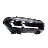 Juego de Faros Delanteros Súper Brillantes de 12V 6000K para BMW X5 F15 2014-2018, Carcasa de ABS Resistente a la Decoloración, Instalación Plug+Play