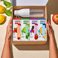 Bouteille shaker pour smoothie et protéines, écologique, sans BPA, pour le yoga et les boissons quotidiennes, 16 oz, bouteilles en plastique