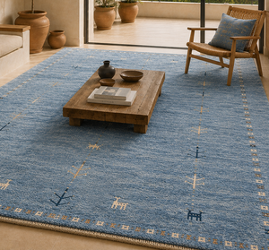 Alfombra de Lana Gabbeh Anudada a Mano, Alfombra Tradicional Hecha a Mano para Sala de Estar, Comedor y Oficina - Product Image 4