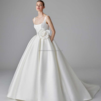 Robe de maternité moderne de luxe à la main, en dentelle, imprimée de fleurs, longueur parole
