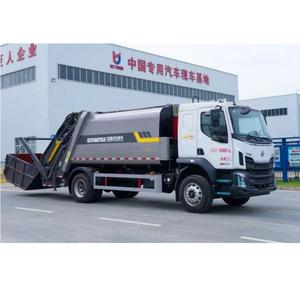 Camión de <span class=keywords><strong>Basura</strong></span> de Compresión Eléctrica Dongfeng Liuqi 4X2 de 15cbm, Recolector de <span class=keywords><strong>Basura</strong></span> de Compresión 4X2 de Alta Calidad - Product Image 4