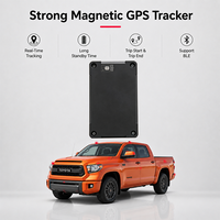 Localizador GPS Compacto para Activos, 4G Cat1 GSM BLE, Magnético, Impermeable, con Alarma de Caída, Geocerca, OTA
