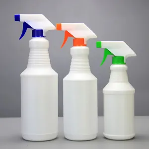 Lege Spray Reiniging Vloeibare Wasmiddel Fles Plastic 500Ml 750Ml 1000Ml 32 Oz Flessen Met Nevel Trigger Sproeier Pomp Lekvrij