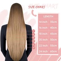 Extensions de cheveux humains vierges Remy à bandes adhésives, qualité usine, cuticules alignées