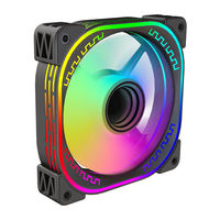 Offre Spéciale & haute qualité OEM RGB Fan 120mm Pc Case ATX Fans & cooling coloré Computer 12V Gaming CPU Cooler Air ARGB Fan