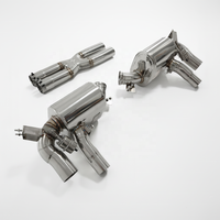 Échappement Valvetronic en Acier Inoxydable ING pour Ferrari GTC4Lusso V8 3.9T – Pièces Grand Tourer à Fixation Directe à Haut Débit – Vente en Gros