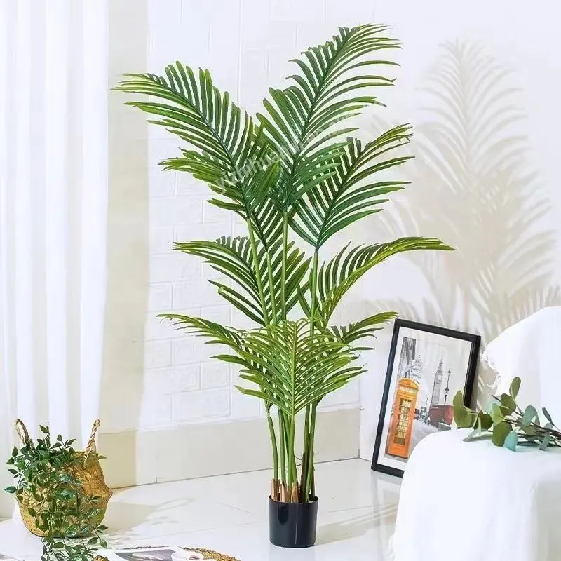 2024 Hot Sell Kunstmatige Plant Groothandel Bamboe Palmbomen Onsterfelijk Kunstmatig Voor Indoor Decoratie
