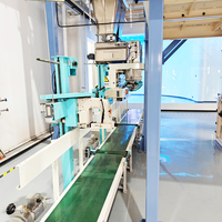 Machine de remplissage de sacs de grande capacité avec contrôle par micro-ordinateur pour le pesage, la dosage et le comptage de matériaux en vrac (alimentaire, chimique)