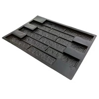 RF décoration de jardin ciment couleur brique panneaux muraux moules plastique béton personnalité simulation mur carreaux moules
