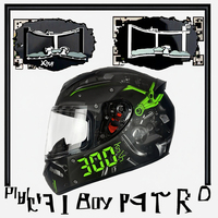 Nuevo Casco Integral de Motocicleta Eléctrica y Go-Kart con Certificación ECE R22.06/DOT, Protección ABS para Motocross, Tallas M/L/XL/XXL