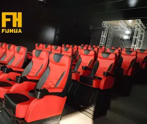 Silla de movimiento Silla de cuero Cine 4D 5D 7D 9D Cine Película Theathre Cine eléctrico 9D