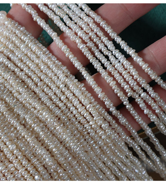 Wholesale 2.5mm Natural Freshwater Round Pearl Beads Good Quality CJ Crystal Hot Sale Small for Jewelry Making