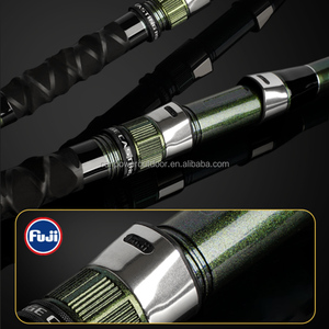 Caña de Surf de tres secciones al por mayor, 3,6, 3,9, 4,2 metros, caña de Surf de fibra de carbono, fundición súper dura de largo alcance para pesca en agua salada - Product Image 5