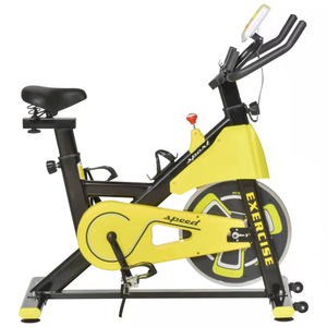 Bicicleta de Ejercicio Magnética Inteligente con Monitor LCD y Transmisión por Correa para Ciclismo Indoor en Casa, Gimnasio o Estudio - Product Image 1