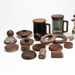 Adornos de Madera de Nogal Negro Ecológicos Grabados a Medida, Base con Patrón de Modelo, Marca <span class=keywords><strong>XNS</strong></span>, Modelo <span class=keywords><strong>XNS</strong></span>-2024122502 - Product Image 2