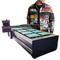 Imprimante DTG automatique Shenlan pour l'impression numérique à jet d'encre sur t-shirts, vêtements, pantalons, vestes, chaussettes