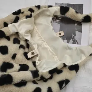 Borsa <span class=keywords><strong>a</strong></span> tracolla in peluche donna con cuore dolce amore - Product Image 6