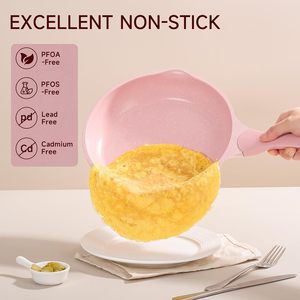 Food Serving Dish <b>Copper</b> Dish Casserole <b>Set</b> Non Stick Frying <b>Pan</b> - Product Image 2