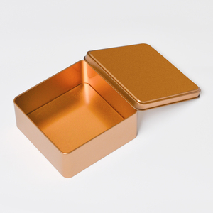 <strong>Tin</strong> Manufacture Square Black Storage Gift Metal Packaging Custom <strong>Cookies</strong> <strong>Tin</strong> <strong>Box</strong> - Product Image 5