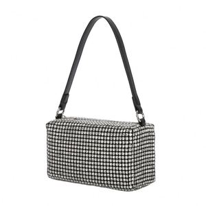Bolsos de noche de lujo con cristales y pedrería para mujer, carteras de diseñador con diamantes de imitación y piedras para fiesta - Product Image 1