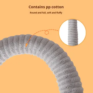 Jouet à mâcher en peluche pour animaux de compagnie, à long cou, interactif, durable, résistant aux morsures, sonore, pour le nettoyage des dents et des molaires, pour chiens - Product Image 4