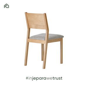 Juego de Comedor Moderno Anjana de Madera de Teca con Tapicería Confortable para Dormitorio de Hotel y Sala de Estar - Diseño Refinado, Duradero y Ecológico - Product Image 3