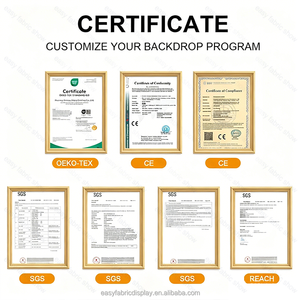 Afficheur pop-up en tissu avec logo personnalisé, idéal pour la <span class=keywords><strong>promotion</strong></span> de la marque - Product Image 6