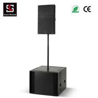 Haut-parleur professionnel LLS 18, subwoofer simple de 18 pouces, 800W, accessoires inclus, équipement de sonorisation extérieur