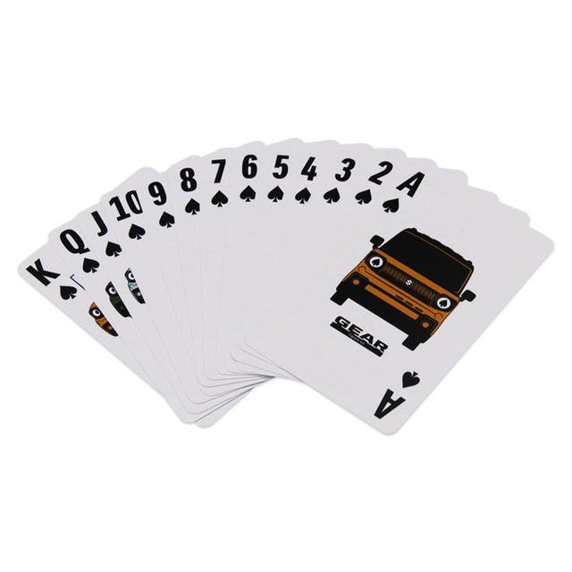 Custom Printing High Quality Canasta Spanish Plastic Playing Cards a in Playing Cards