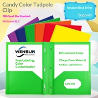 Carpeta de Archivo con Resorte de PVC A4, Carpeta Ejecutiva con Clip de Resorte de Plástico, Organizador de Documentos de Oficina Colorido para la Escuela y Negocios