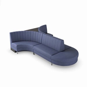 Muebles de Cuero Contemporáneos Personalizados para <span class=keywords><strong>Restaurante</strong></span> o Salón de Bolos, Asientos de Madera para Salón de Bolos - Product Image 6