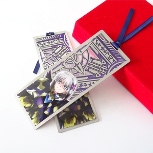 Marque-page de dessin animé personnalisé <span class=keywords><strong>Cardcaptor</strong></span> <span class=keywords><strong>Sakura</strong></span> en métal imprimé de couleur - Product Image 3