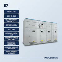 Dispositif de compensation automatique de puissance réactive de type MSC haute tension 6kV/10kV 50/60Hz IP30 pour armoire