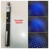 Lumière bleue pour stylo, pointeur laser 2-en-1, détecteur de contrefaçon, test de lunettes, ciel étoilé, accessoire de lunettes à point unique, modèle