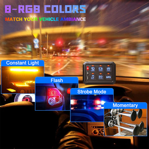 Tùy chỉnh 12V 24V RGB xe bảng chuyển đổi với công nghệ cảm ứng và 6 gang mạch điều khiển cho offroad điều kiện ánh sáng mới - Product Image 6