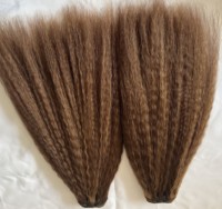 Extensions de cheveux vietnamiens Remy Kinky Straight, tissage de cheveux à double trame, toutes couleurs, livraison rapide HD, vente en gros de cheveux bruts