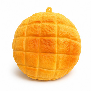 Jouet sensoriel anti-stress réaliste en forme de pain d'ananas 2026 en TPR pour adolescents - Product Image 5
