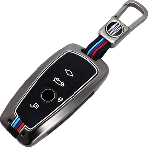 Funda Protectora para Llaves de Coche de Aleación de Zinc y Gel de Sílice, Accesorios para BMW Serie <span class=keywords><strong>3</strong></span>, X5, 525, 320li, Serie 7, Llaveros, Bolsa para Llaves - Product Image 1
