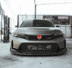 ชุดแต่งคาร์บอนไฟเบอร์แห้ง สำหรับ Honda <span class=keywords><strong>Civic</strong></span> <span class=keywords><strong>Type</strong></span> <span class=keywords><strong>R</strong></span> FL5 ปี <span class=keywords><strong>2023</strong></span> 2024 2025 ประกอบด้วยลิ้นหน้า สเกิร์ตข้าง ดิฟฟิวเซอร์หลัง และสปอยเลอร์ - Product Image 2
