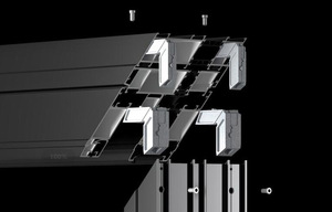 Ventana Abatible Moderna de Doble Vidrio con Marco Delgado de Aluminio para Cocina, Baño, Entrada y Uso en Hoteles - Product Image 6