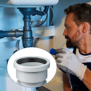 Bague d'étanchéité Rondelle en silicone Anneau d'étanchéité pour tuyau de vidange Rondelles d'étanchéité en caoutchouc Plomberie pour tuyau de vidange de 1 1/2 pouces Drains d'évier - Product Image 4