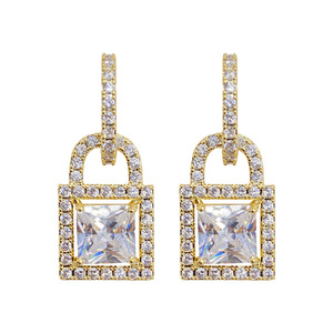 Orecchini Pendenti Geometrici, Orecchini Eleganti in Stile Francese per Donne, Gioielli di Lusso Leggero, Idea Regalo - Product Image 5