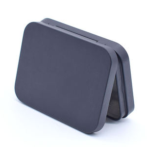 Caja de Metal con Tapa Abatible a Prueba de Niños, Personalizable con Impresión, Caja de Metal Vacía con Tapa Deslizante, a Prueba de Olores - Product Image 2