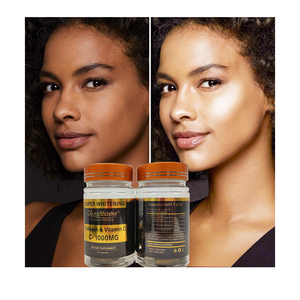 Super sbiancante collagene e vitamina C- <span class=keywords><strong>1000MG</strong></span> capsula pillola con acido kojico e glutatione pillole per lo sbiancamento della pelle - Product Image 1
