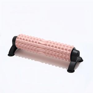<span class=keywords><strong>Rouleau</strong></span> en <span class=keywords><strong>mousse</strong></span> de yoga haute densité avec support, support pour <span class=keywords><strong>rouleau</strong></span> en <span class=keywords><strong>mousse</strong></span> de Pilates, masseur creux pour l'exercice et la récupération - Product Image 2