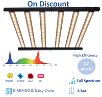 Lumière de croissance des plantes 720W Système de récolte de lampe solaire à LED à spectre complet