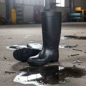 Bottes <span class=keywords><strong>de</strong></span> pluie en PVC antidérapantes pour hommes, <span class=keywords><strong>de</strong></span> sécurité industrielle, <span class=keywords><strong>de</strong></span> la marque Baisheng Fans Discount - Product Image 6