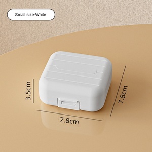 Plastic Travel Portable Small Square Daily <b>Pill</b> Case Mini 7 Compartments Storage <b>Box</b> Medicine <b>Pills</b> Organizer - Product Image 6
