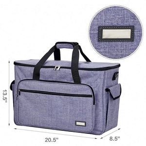 Free Sample Sewing Machine Case with Removable <b>Padding</b> Large <b>Tote</b> Sewing Machine Carrying Case <b>Bag</b> - Product Image 5