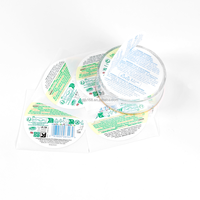 Étiquettes personnalisées pour livrets cosmétiques, étiquettes pour soins de la peau, étiquettes pour flacons de sérum, contenu multi-pages plié et étendu, directement de l'usine